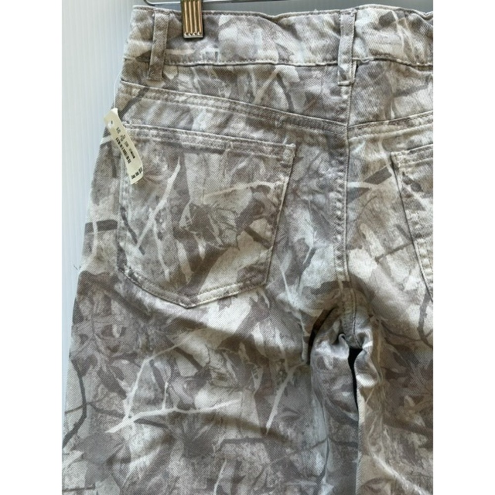 Aeropostale Womens 0S Aero Baggy Wide Leg Jeans Camo Real Tree Non Stretch Skate - Picture 7 of 14